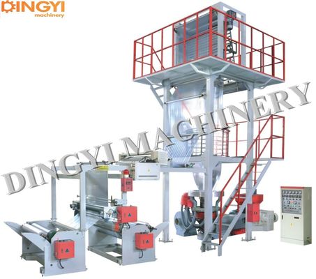 1300MM 0.08MM Polyethyleenpe Monolayer Geblazen Filmmachine