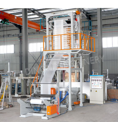 125KG HDPE van u 0.08MM Film Blazende Machine voor het Winkelen Zak