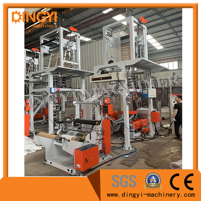 0.009mm Plantaardige de Extrudermachine van de Zakhdpe Geblazen Film