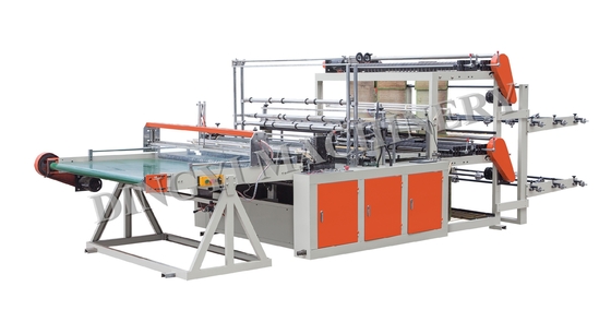 3000mm de T-shirt doet de Verzegelende Snijmachine van de Zes Lijnenbodem in zakken